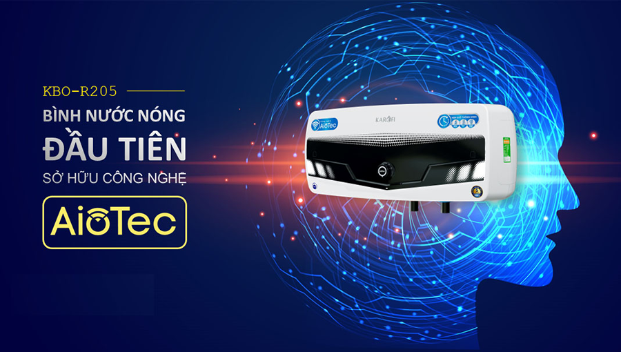 Bình nóng lạnh Đầu Tiên sở hữu công nghệ AIOTEC