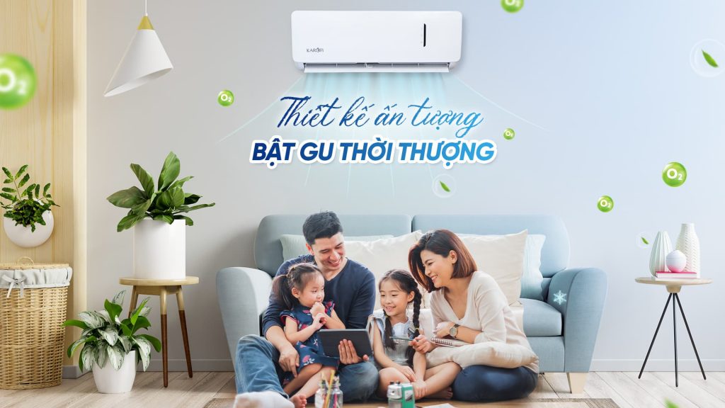 Karofi KDC-WF09 thiết kế thời thượng