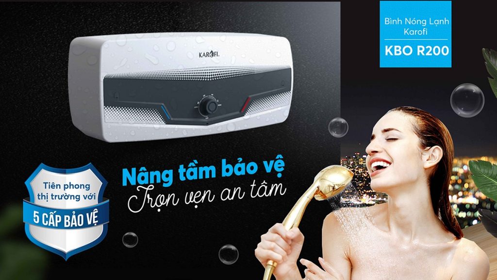 Bình nước nóng Karofi KBO-R200